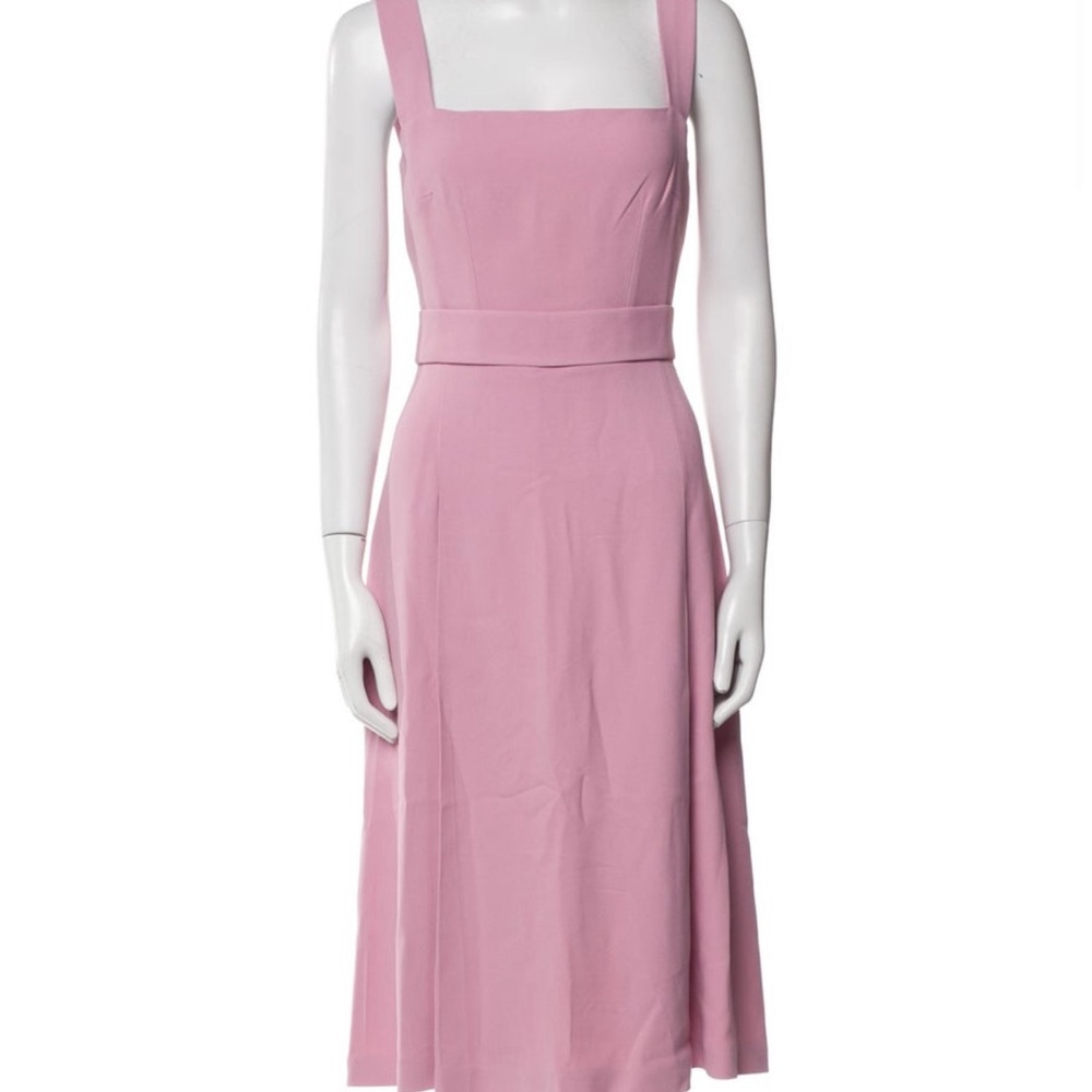 Dolce & Gabbana Pink Midi Dress